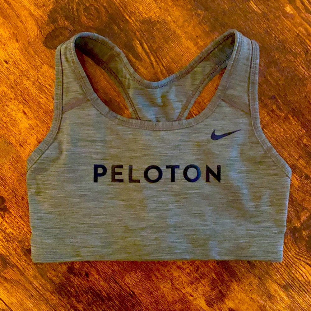 Nike x Peloton Sm sports bra in EUC